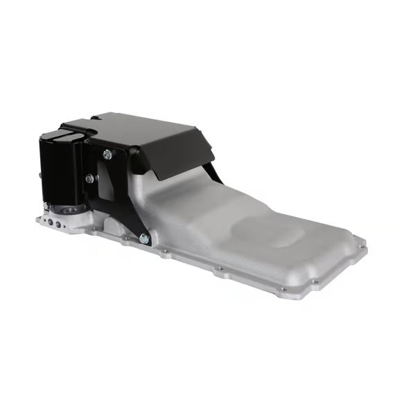 GM LS Swap Oil Pan 4WD / Truck / Off-Road Black Fits 1973-1987 GM K10 LS Swapped Trucks and Other 4WD LS Swap Projects Holley