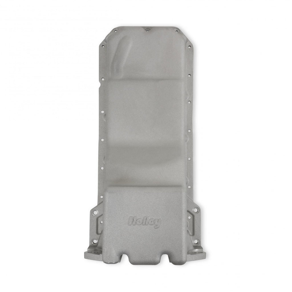 Gen III Hemi Swap Oil Pan Natural Fits Gen III Hemi Hellcat Engines 2015-up 6.2L Supercharged Engines Rear-Sump Design Fits Most Trucks Holley
