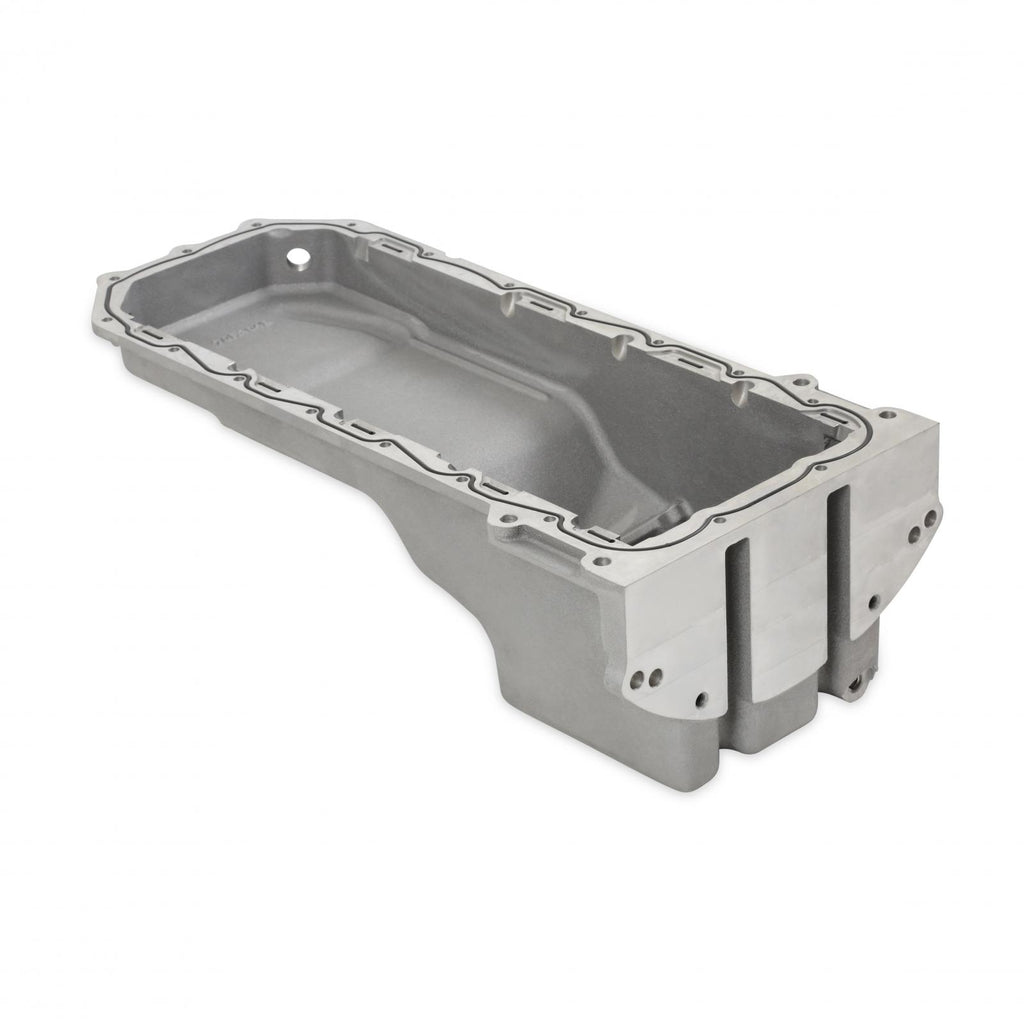 Gen III Hemi Swap Oil Pan Rear-Sump Natural VVT Fits VVT Gen III Hemi Engines 2009-up 5.7L & 2011-up 6.4L Engines Rear-Sump Design Fits Most Trucks Holley