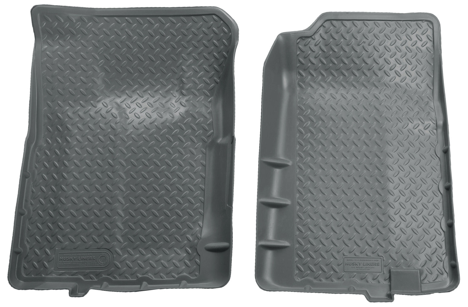 Classic Style Front Floor Liner Grey Husky Liners