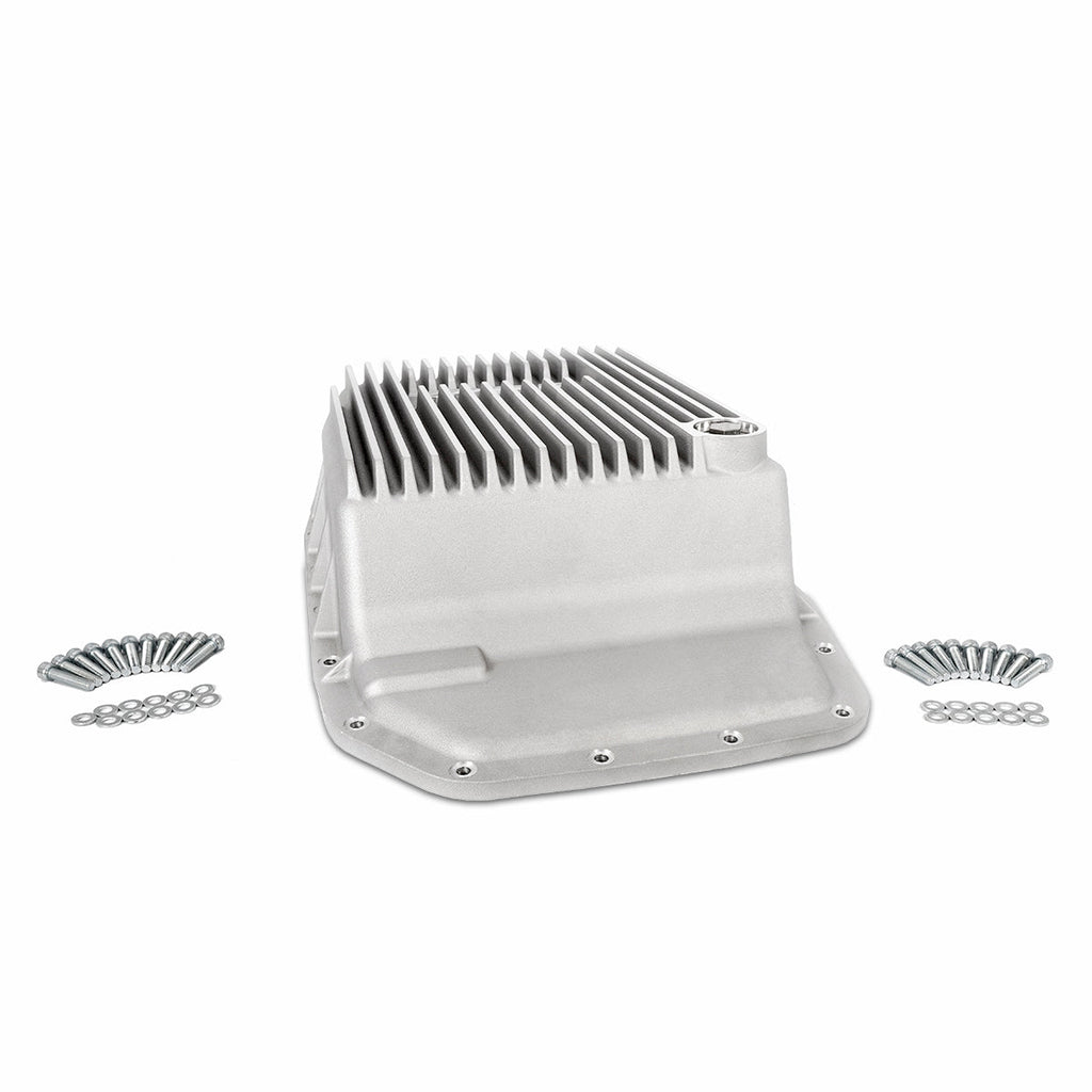 07-19 F150/Expedition/Navigator, 17-19 Super Duty 6R80/6R100 Cast Aluminum Transmission Pan Raw Pacific Performance Engineering