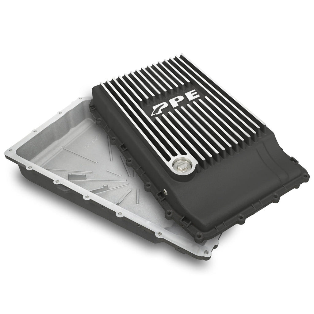 Ford 10R80 Shallow Pan 2017-2022 Brushed Heavy-Duty Cast Aluminum Transmission Pan