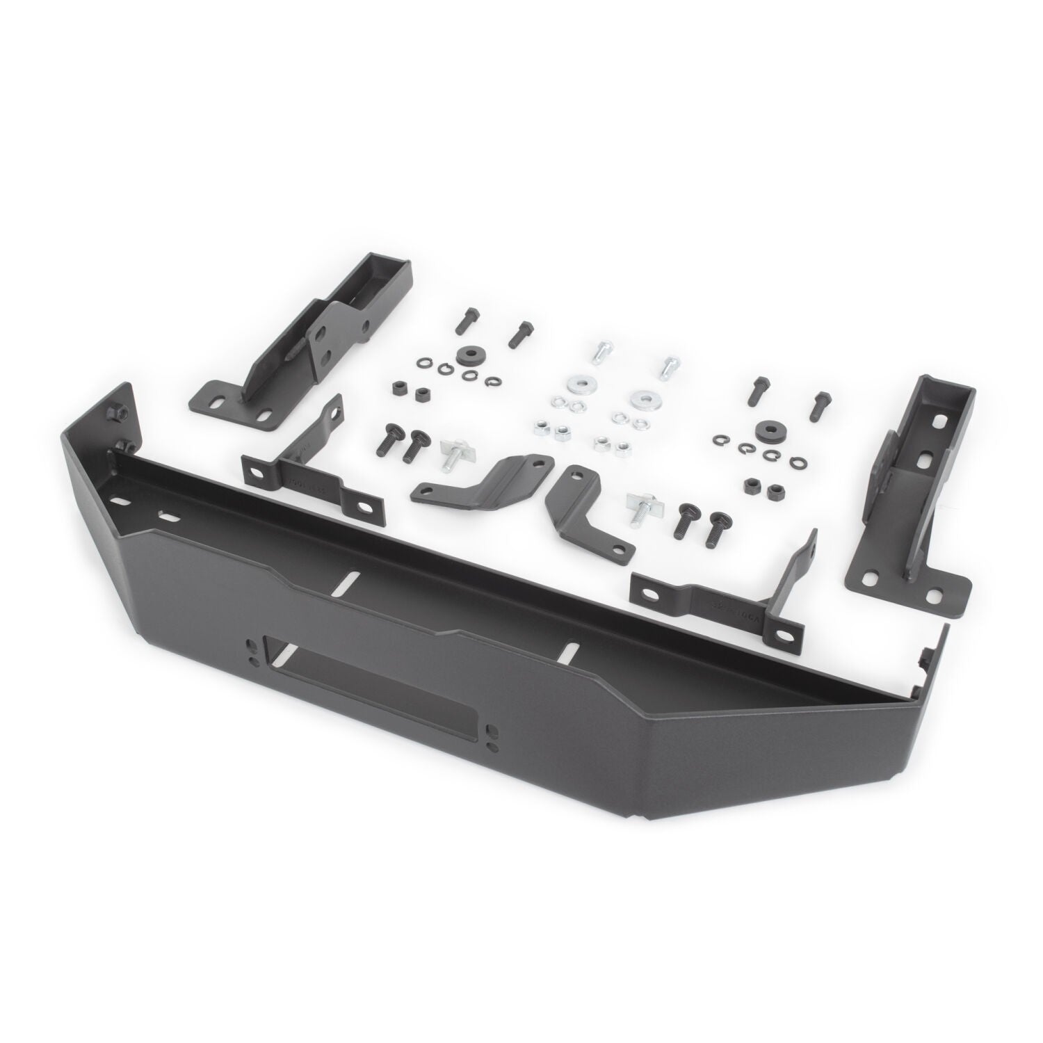 3100 Series StepGuard Winch Tray Kit Textured Black 2021-2025 Ford F-150 Go Rhino