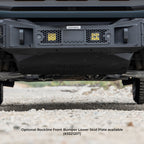 Rockline Winch Ready Front Full Width Bumper For Ford Bronco Textured Black 2021-2026 Ford Bronco Go Rhino