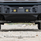 Rockline Winch Ready Front Full Width Bumper With Overrider For Ford Bronco Textured Black 2021-2026 Ford Bronco Go Rhino