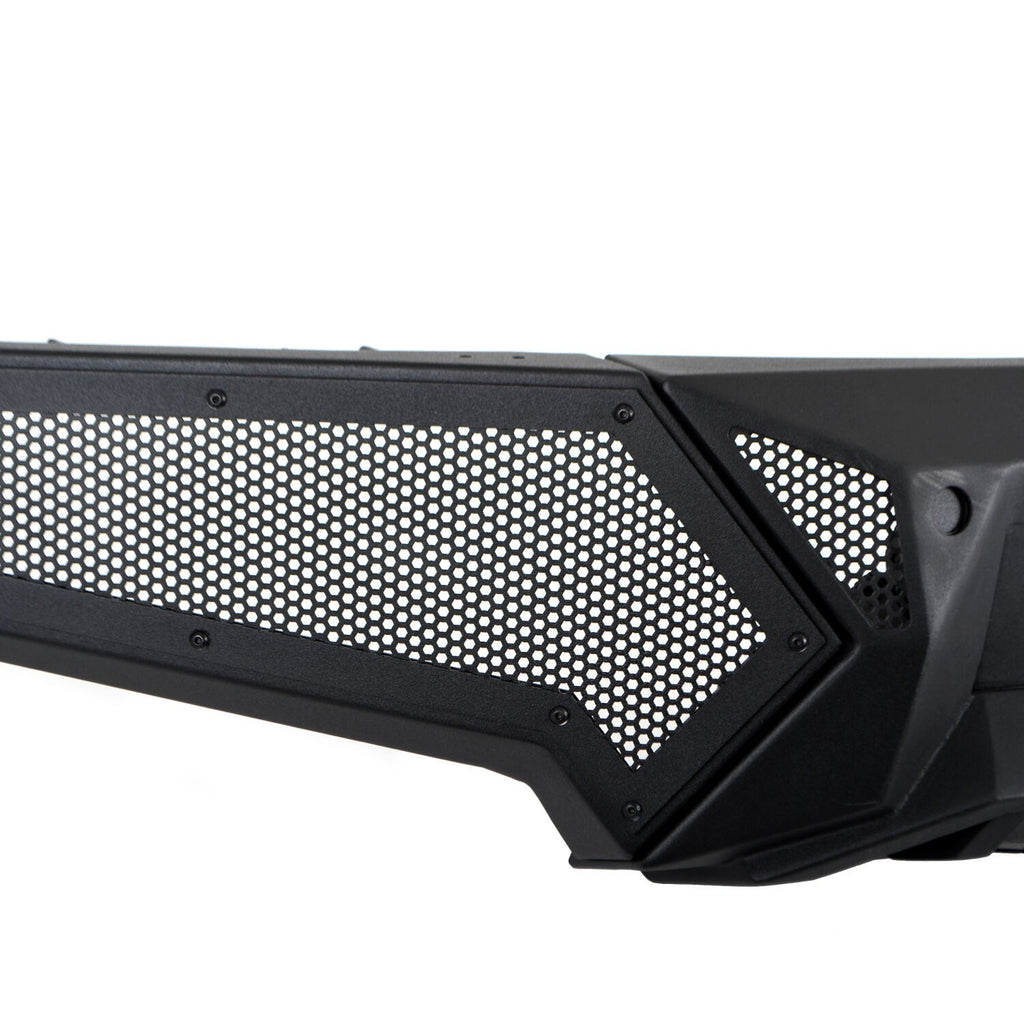 Element Front Bumper W/Power Actuated LightBar Mount Texured Black 2019-2022 Silverado/Sierra 1500 Go Rhino
