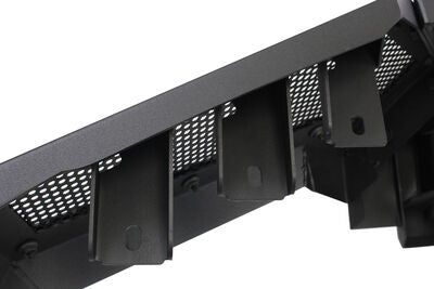 Element Front Bumper with Fixed Light Bar Mount Textured Blk 2019-2022 Silverado/Sierra 1500 Go Rhino