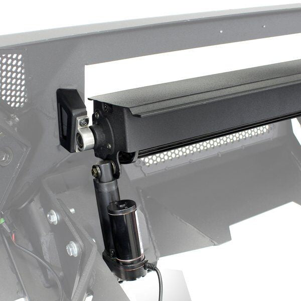 Element Frt Bumper W/Power Actuated Light Bar Mount TextBlack 2024-2026 Toyota Tacoma Go Rhino