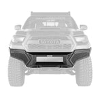Element Front Bumper with Fixed Light Bar Mount Textured Black 2024-2026 Toyota Tacoma Go Rhino