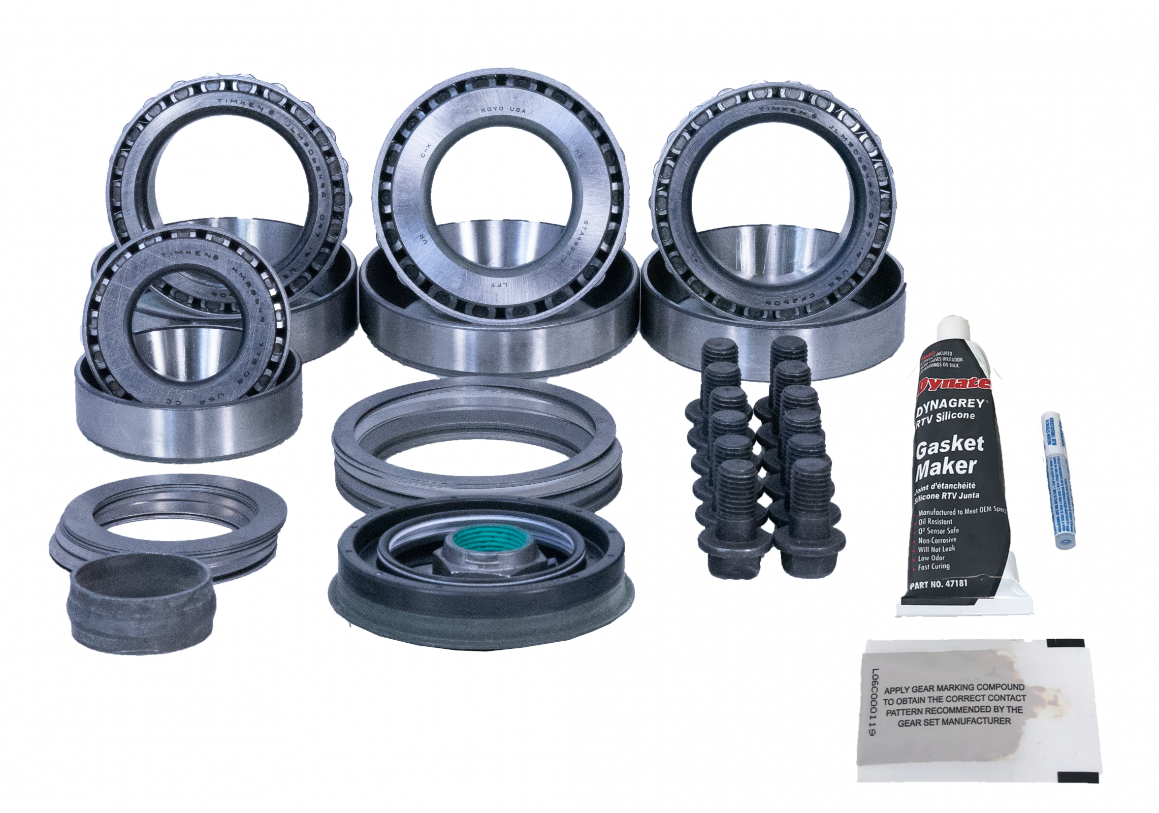 GM 12-Bolt 9.5 Inch 2014-18 Ring and Pinion Master Install Kit Revolution Gear