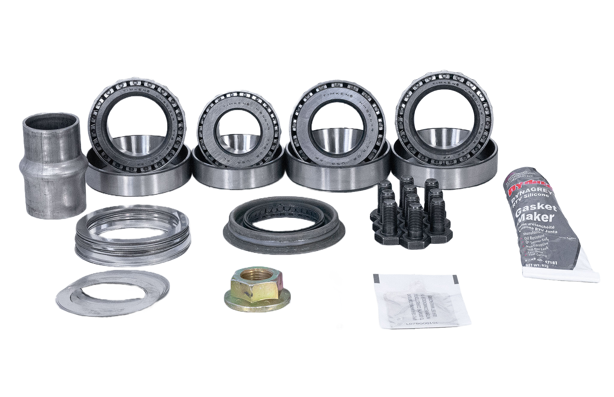 Super Dana 30 Front Axle Ford Explorer Ring and Pinion Master Install Kit Revolution Gear