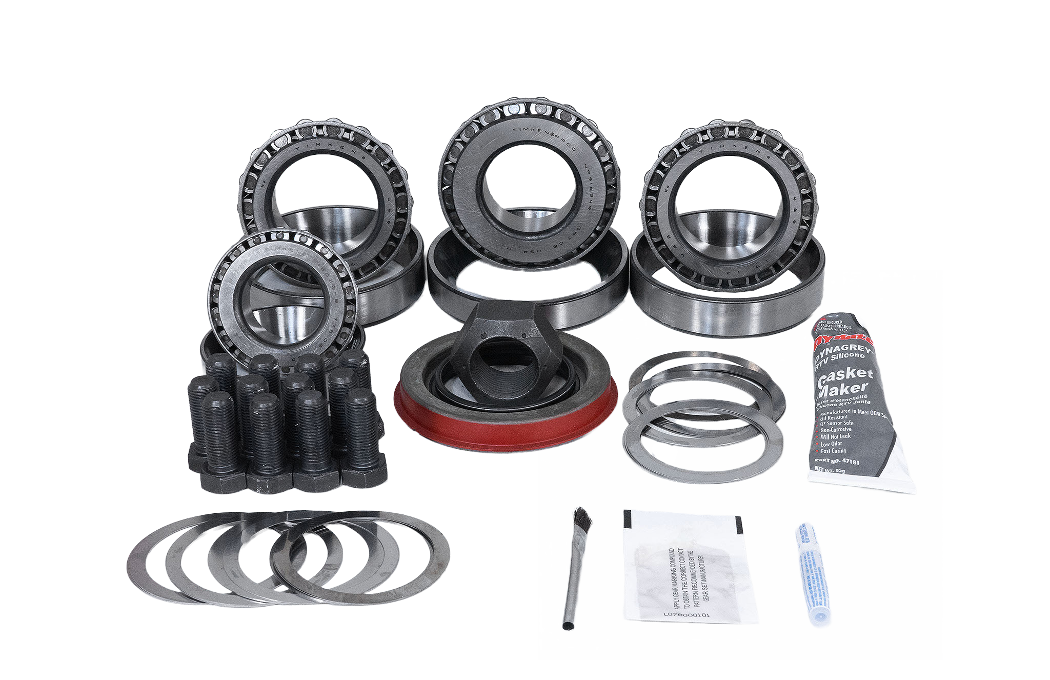 Dana 80 Rear Axle Ford Ring and Pinion Master Install Kit Revolution Gear