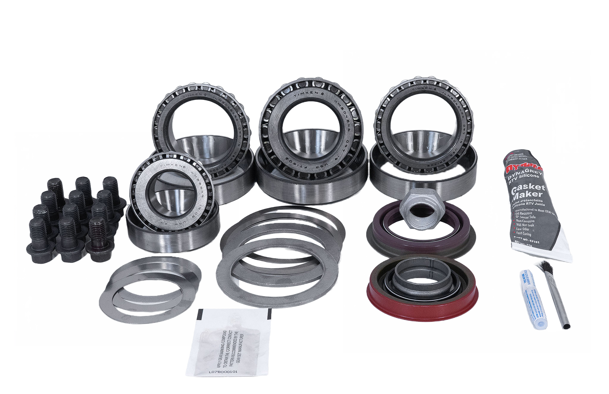 GM 9.25 Inch Front Axle Ring and Pinion Master Install Kit Revolution Gear
