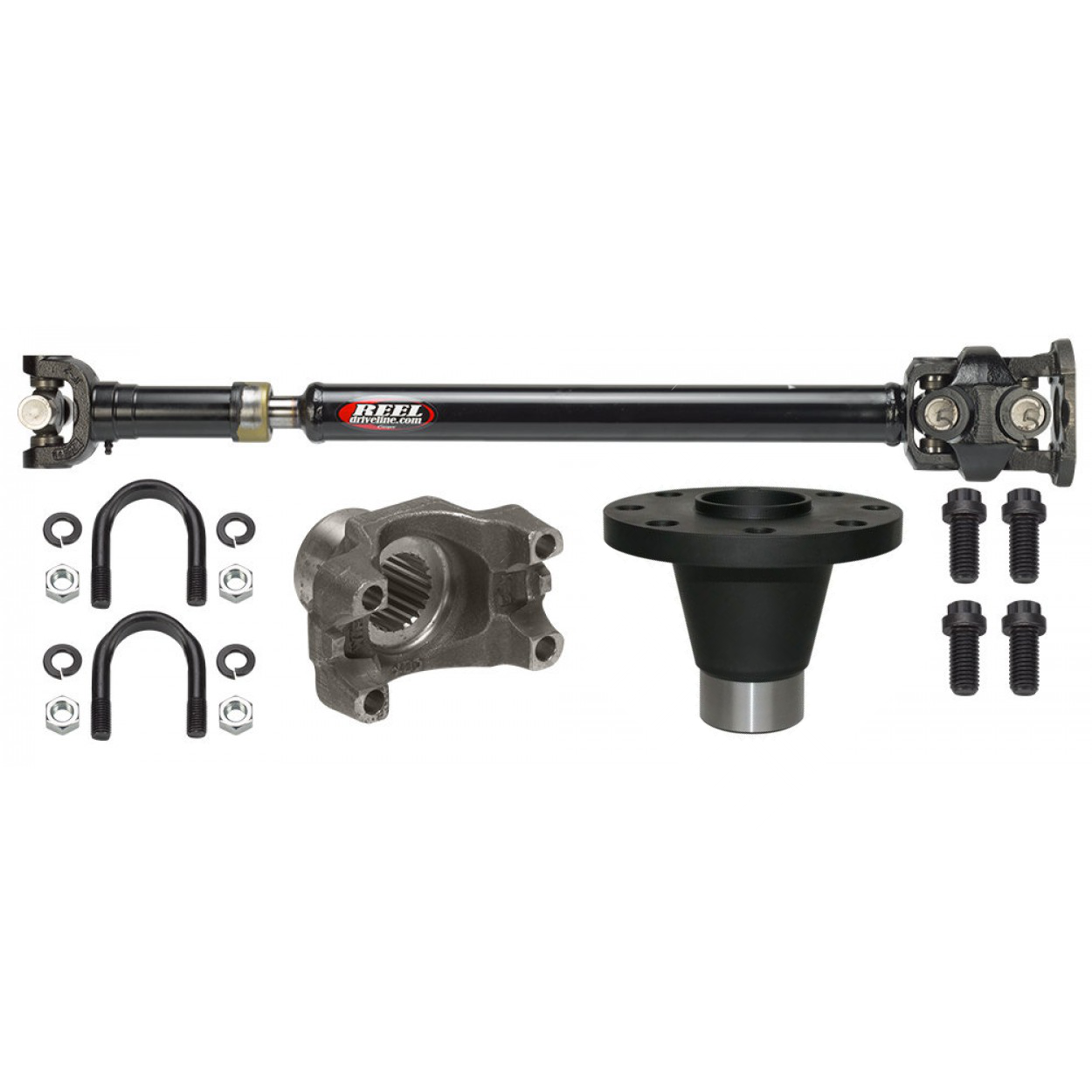 Jeep JL Front Driveshaft 1350 JTR Gladiator Heavy Duty Front Driveshaft 18-pres Wrangler JL Rubicon Manual Trans Reel Driveline