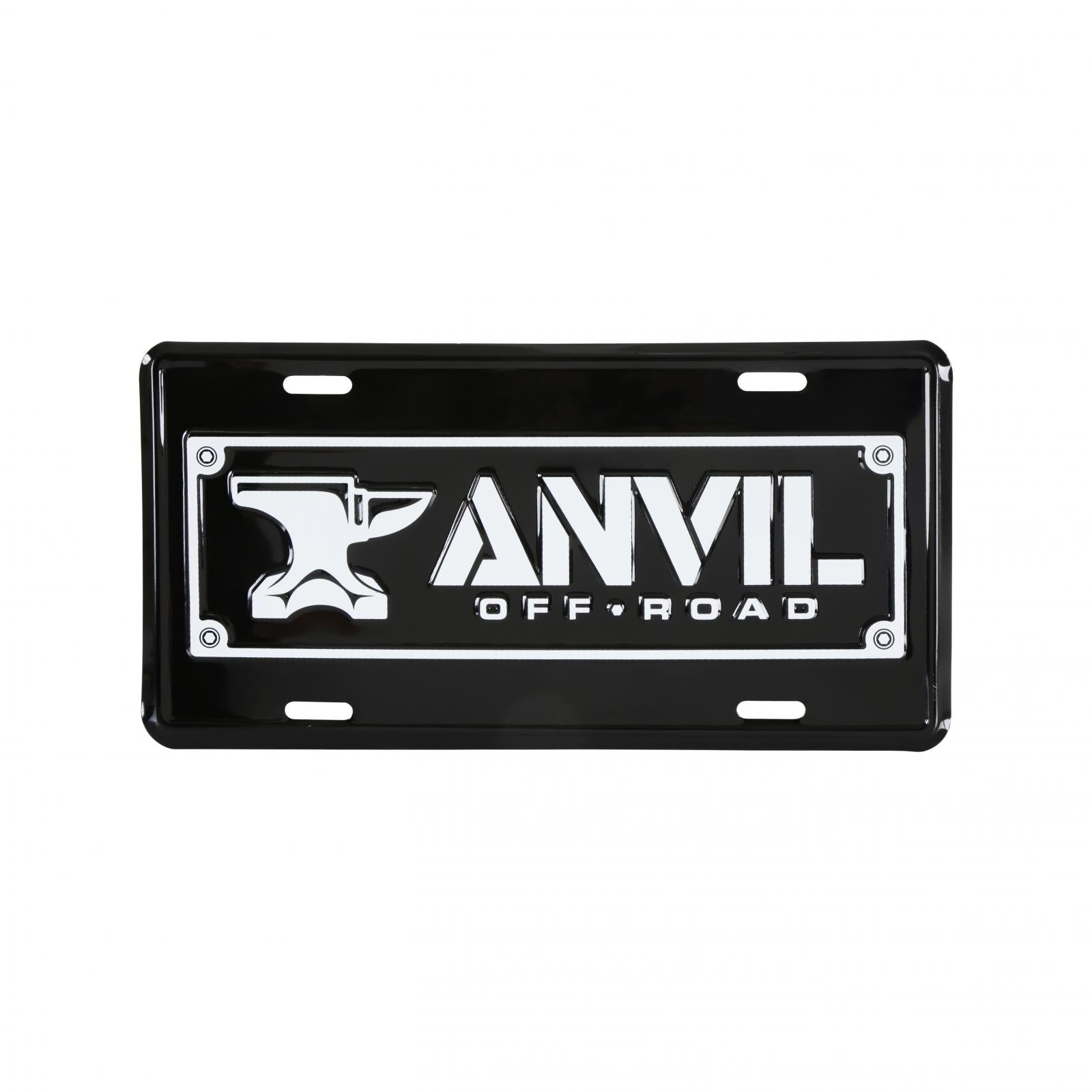 Anvil Off Road License Plate 12 x 6 Inch with High Gloss Graphics on Embossed Aluminum