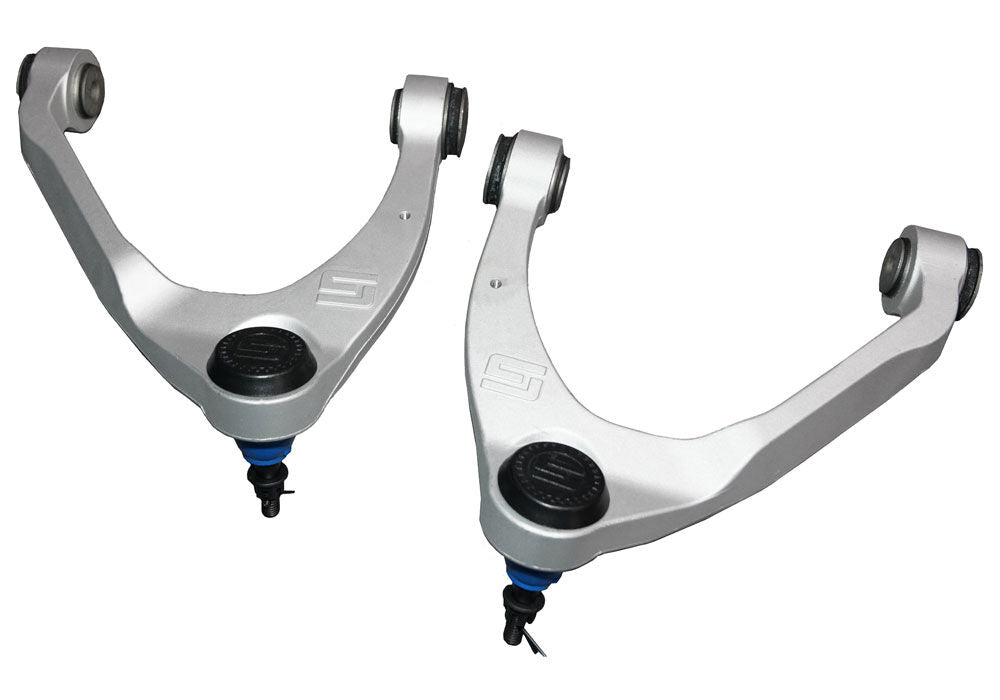 Cast Upper Control Arms 2014-2018 Chevy Silverado/GMC Sierra/2015-2020 Chevy Suburban/Tahoe/GMC Yukon 2WD/4WD with Aluminum or Stamp Steel Control Arms with 2-3.5 Inch Front Lift Superlift