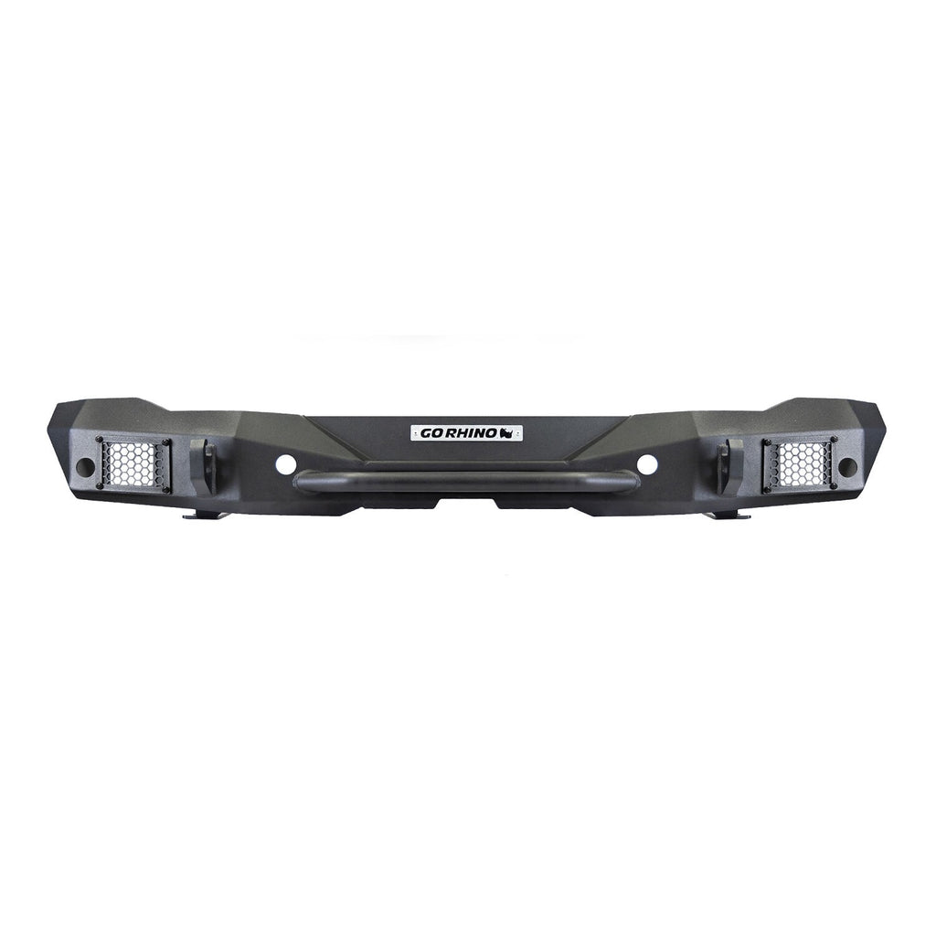 Rockline Rear Full Width Bumper for Ford Bronco Textured Black 2021-2026 Ford Bronco Go Rhino