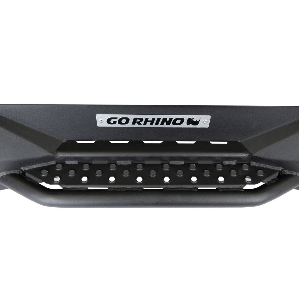 Rockline Rear Full Width Bumper for Ford Bronco Textured Black 2021-2026 Ford Bronco Go Rhino