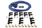 Spark Plug Wire Set- 8MM Blue Wire With Blue Straight Boots 4040B, Spark Plug Wires, Super Stock, Spiral Core, 8Mm, Blue, Set ACCEL