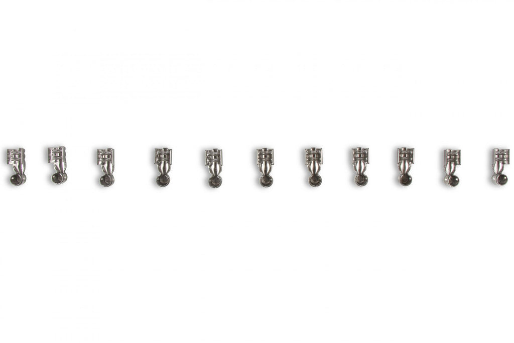 Spark Plug Wire Set- 8MM Blue Wire With Blue Straight Boots 4040B, Spark Plug Wires, Super Stock, Spiral Core, 8Mm, Blue, Set ACCEL