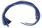 Spark Plug Wire Set- 8MM Blue Wire With Blue Straight Boots 4040B, Spark Plug Wires, Super Stock, Spiral Core, 8Mm, Blue, Set ACCEL