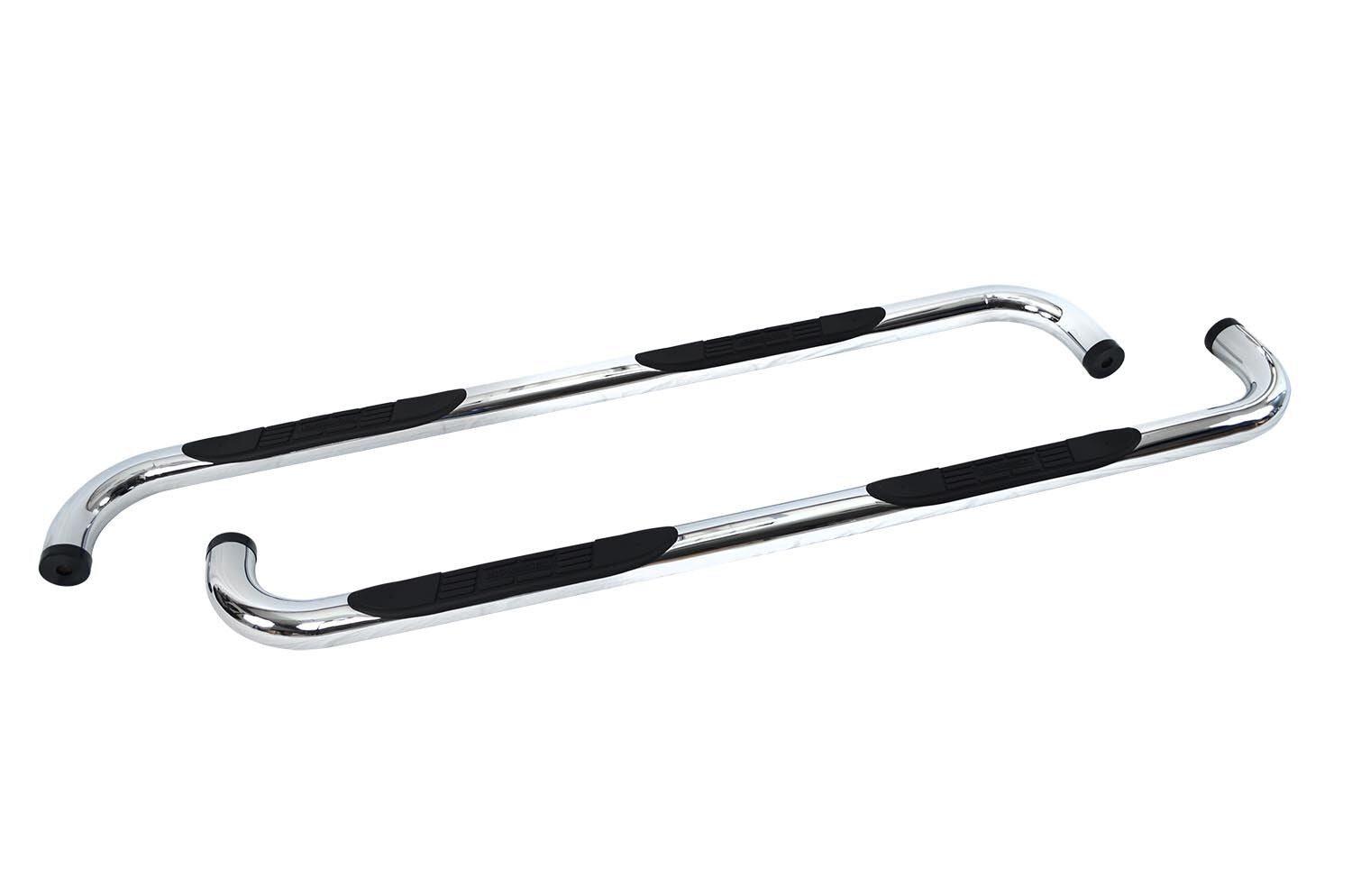 4000 Series Side Steps With Mounting Bracket Kit Chrome 2021-2025 Ford Bronco Go Rhino