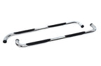 4000 Series SideSteps With Mountins Bracket Kit Polished Stainless Steel 1980-1996 Ford F-150/F-250 F-350 Go Rhino