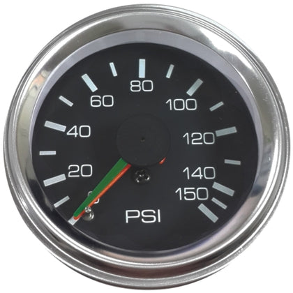 0-150Psi Air Pressure Gauge 2 Inch Mechanical Lighted Bulldog Winch