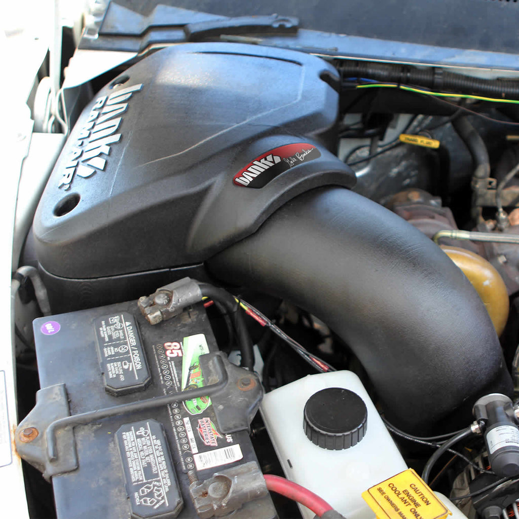 Ram-Air Cold-Air Intake System Dry Filter 94-02 Dodge 5.9L Banks Power