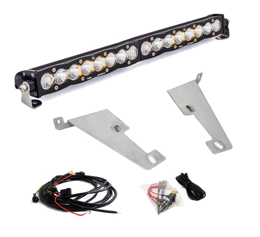 2022 Toyota Tundra 20 Inch S8 Behind Bumper Kit Clear Non-Hybrid Baja Designs