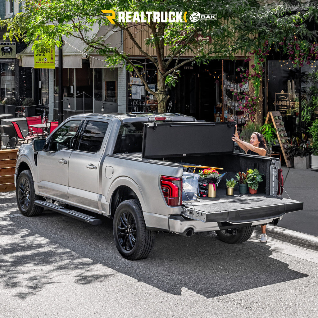 BAKFlip MX4 (GEN 3) Hard Folding Truck Bed Cover Matte Finish 2019-2026 (New Body Style) Silverado/Sierra 1500 8 Foot Bed BAK