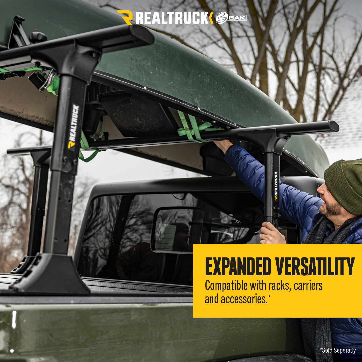 BAKFlip MX4 TS Hard Folding Truck Bed Cover 2014-2018 (2019 Legacy/Limited) Silverado/Sierra 1500/2015-2019 2500 HD/3500 HD 6 Foot 6 Inch Bed BAK