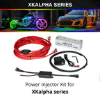 XK Glow XKmax RGB Fiber Optic LED Interior Automotive Ambient Light Kit - 4x43in