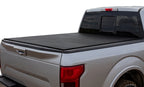 Access 2022+ Nissan Frontier 6ft Bed LOMAX Tri-Fold Hard Cover - Black Urethane