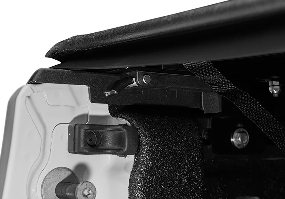 Lo Pro Tonneau Cover Black 2020-2025 Jeep Gladiator with or without Trail Rail System Truxedo