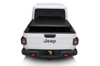 Lo Pro Tonneau Cover Black 2020-2025 Jeep Gladiator with or without Trail Rail System Truxedo