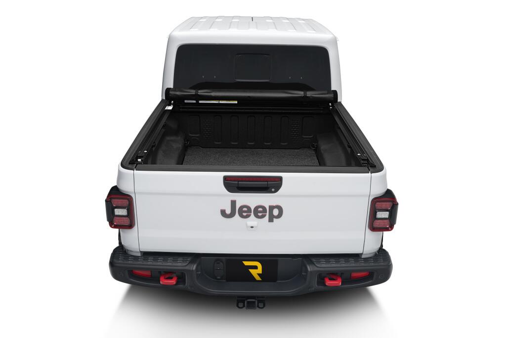 Lo Pro Tonneau Cover Black 2020-2025 Jeep Gladiator with or without Trail Rail System Truxedo