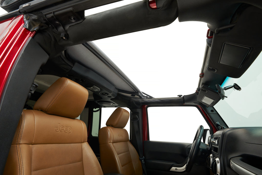 Jeep Wrangler Soft Top Sunrider for Hardtop For Jeep 2007-2018 Wrangler JK Black Diamond Bestop