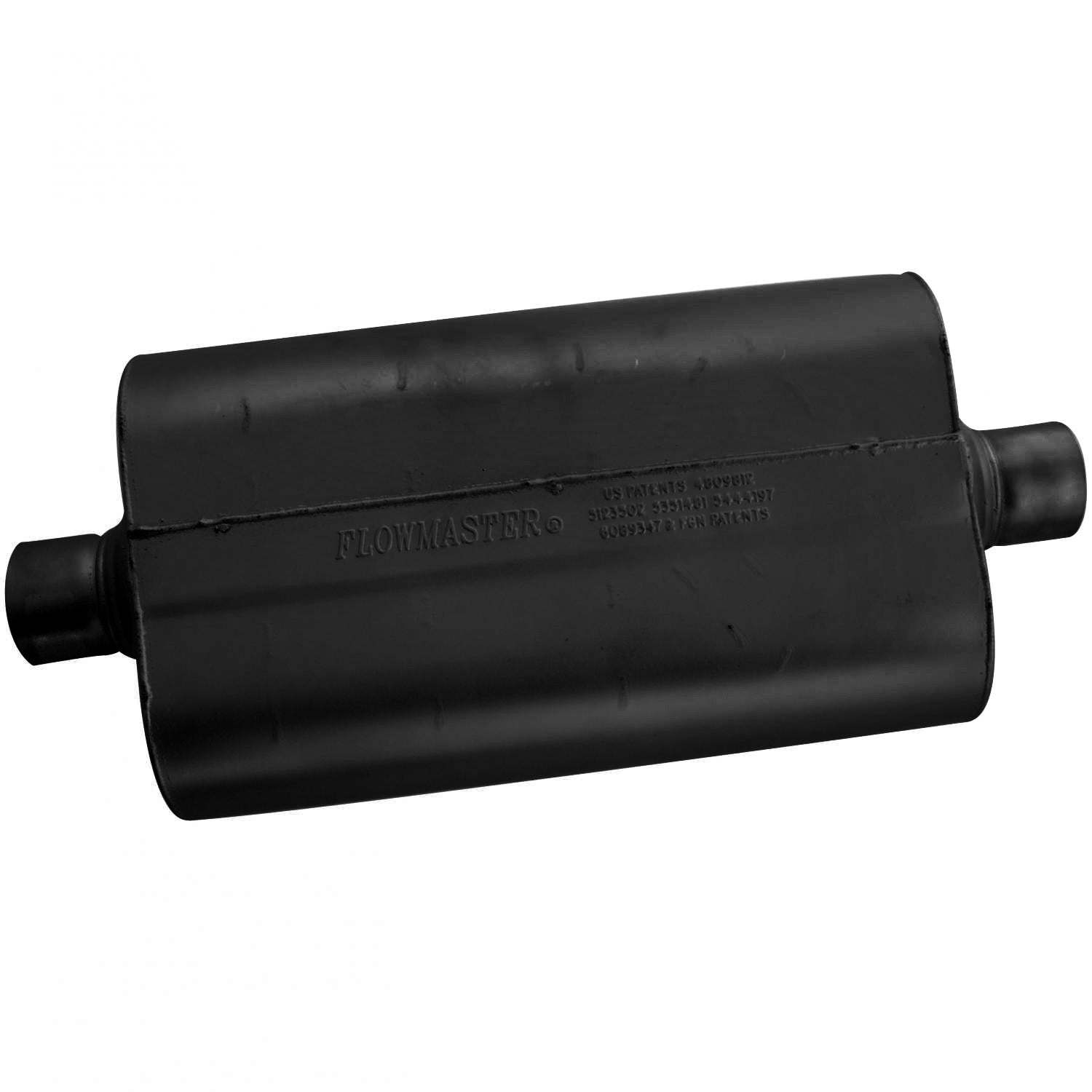 Super 50 Series Chambered Muffler Super 50 2.50 Center In 2.50 Center Out Mild Sound Flowmaster