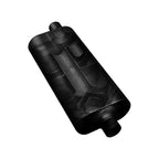 70 Series Chambered Muffler 70 Series 2.50 Offset In 2.50 Offset Out Mild Sound Flowmaster