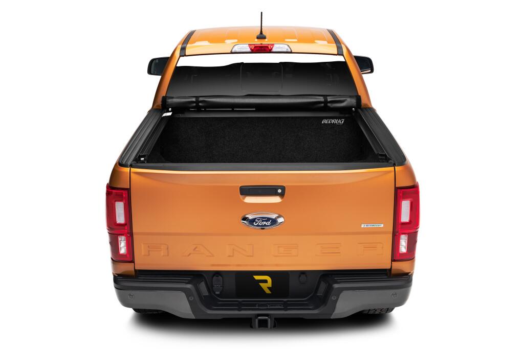 Lo Pro Tonneau Cover Black 2019-2023 Ford Ranger 6 Foot Bed Truxedo