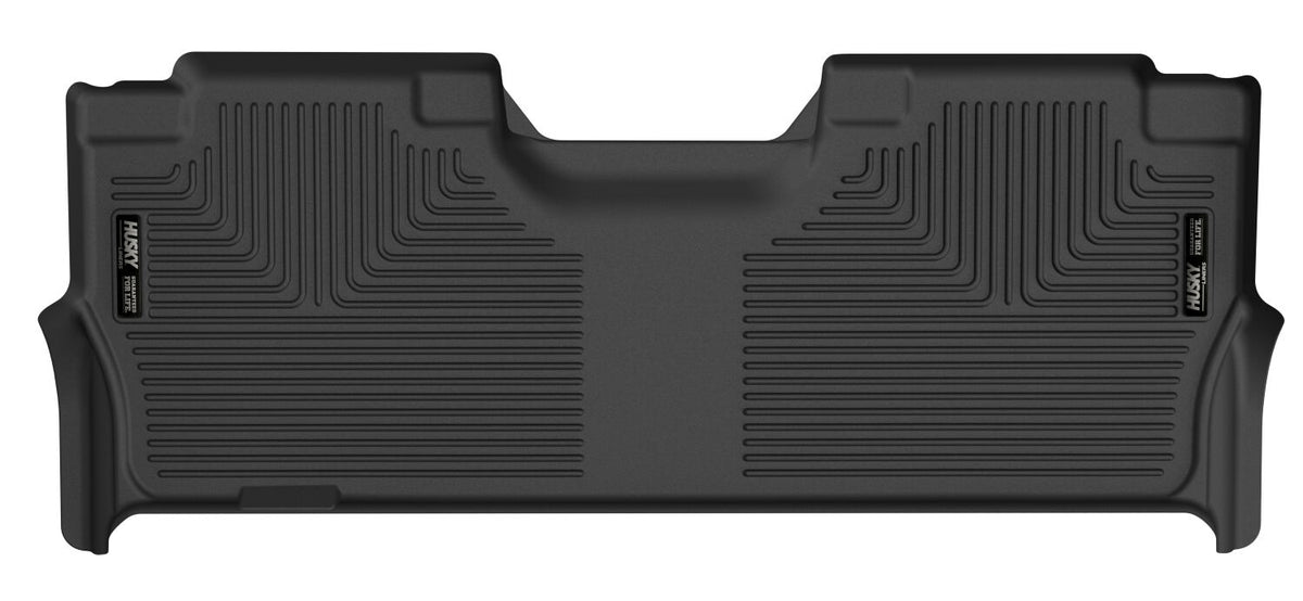 X-act Contour 2nd Seat Floor Liner For 2017-2025 F-250 Super Duty, F-350 Super Duty, F-450 Super Duty, F-150 Lightning Husky Liners