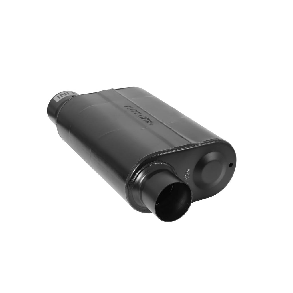 Alcohol Race Muffler Alcohol Race Muffler 3.50 Offset In 3.00 Same Side Out Aggressive Sound Flowmaster