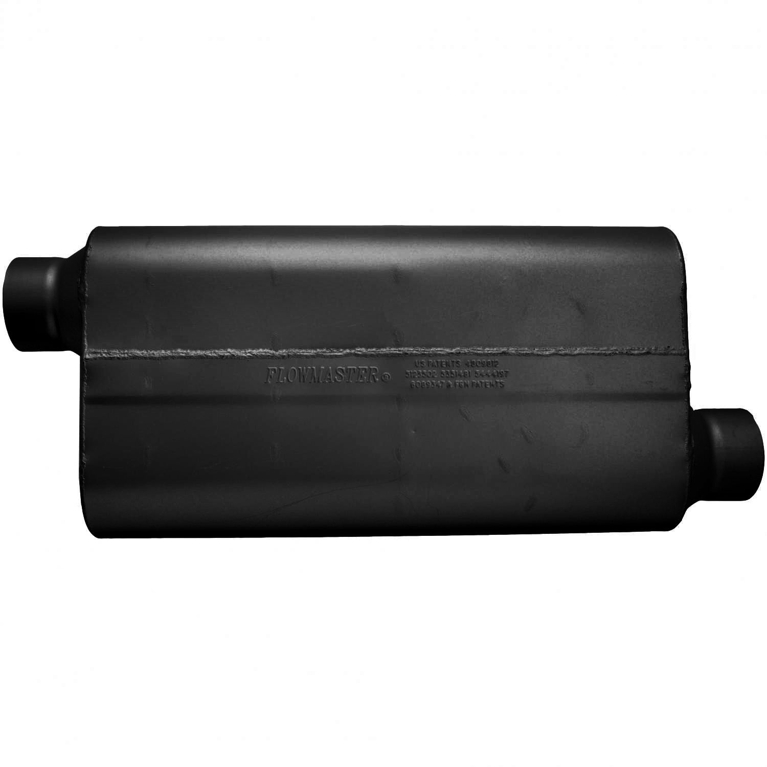 50 Series Big Block Chambered Muffler 50 Big Block 3.50 Offset In 3.50 Offset Out Mild Sound Flowmaster