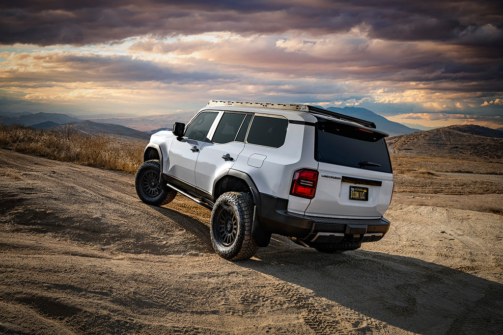 2022-2025 Toyota Tundra/2023-2025 Toyota Sequoia/2024-2025 Toyota Tacoma/2024-2025 Toyota Land Cruiser 250 Series/2024-2025 Lexus GX550/2025 Toyota 4Runner Rear Billet Upper Link Kit Icon Vehicle Dynamics