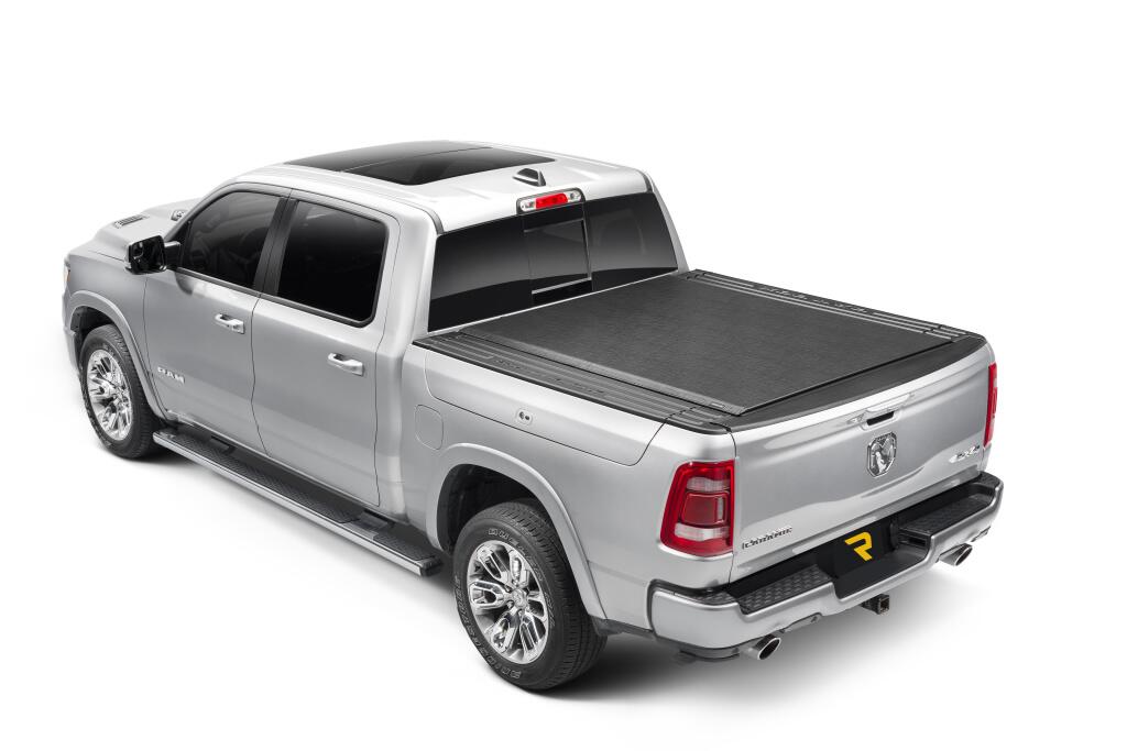 Lo Pro Tonneau Cover Black 2009-2018 (2019-2024 Classic) Ram 5 Foot 7 Inch Bed with RamBox Truxedo