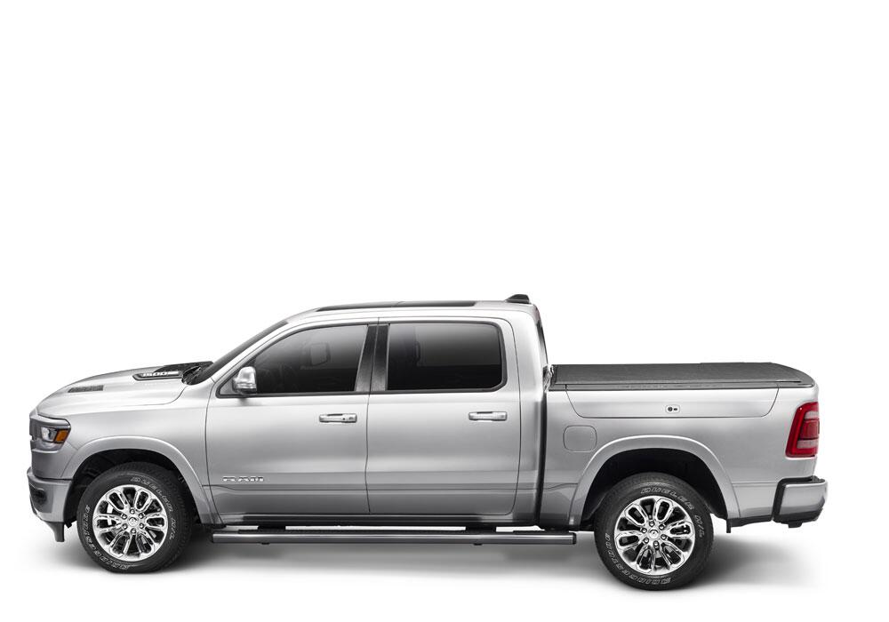 Lo Pro Tonneau Cover Black 2009-2018 (2019-2024 Classic) Ram 5 Foot 7 Inch Bed with RamBox Truxedo