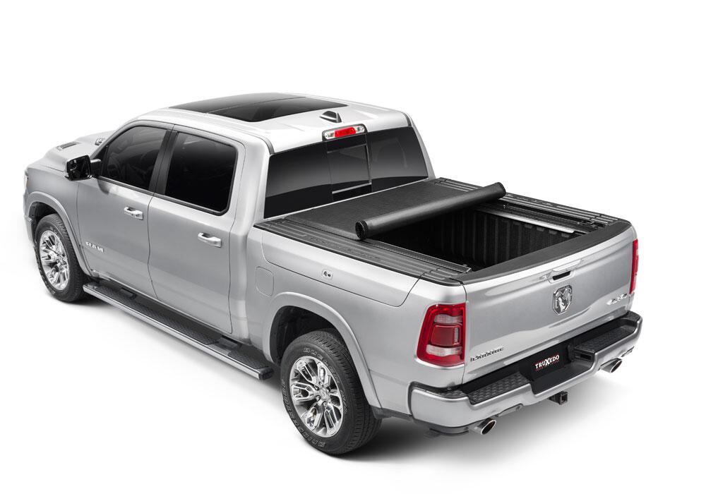 Lo Pro Tonneau Cover Black 2009-2018 (2019-2024 Classic) Ram 5 Foot 7 Inch Bed with RamBox Truxedo