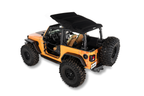 Trektop Glide 2-Door for JL Jeep 2018-26 Wrangler JL Premium Black Twill Bestop