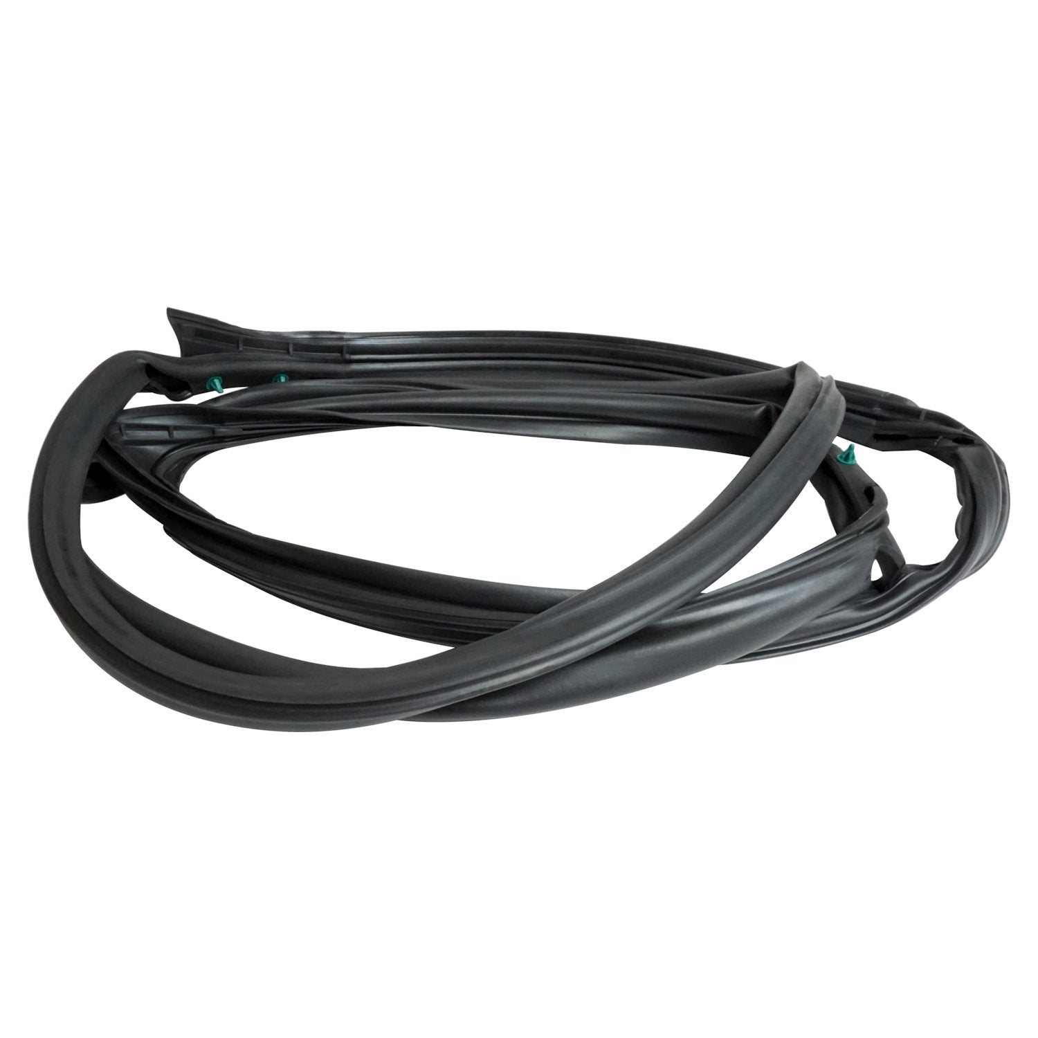 Left Front Door Weatherstrip for 2007-2018 Jeep JK Wrangler w/ Full Steel Doors Crown Automotive